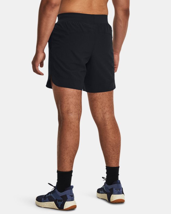 Men's Project Rock Unstoppable Shorts in Black image number 1